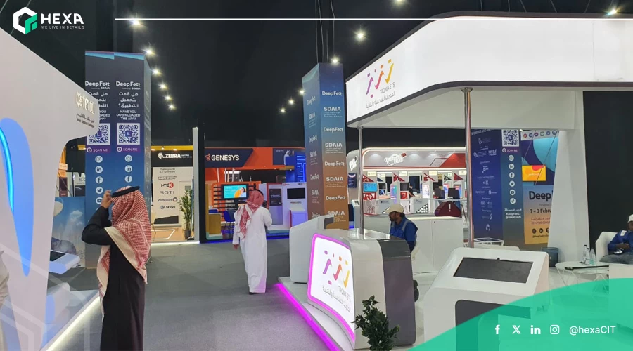 هكسا تشارك في مؤتمر LEAP 2023 العالمي للتقنية في الرياض