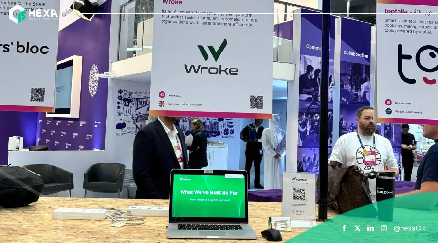 مشاركة منصة Wroke التابعة لهكسا في مؤتمر Web Summit Qatar 2026