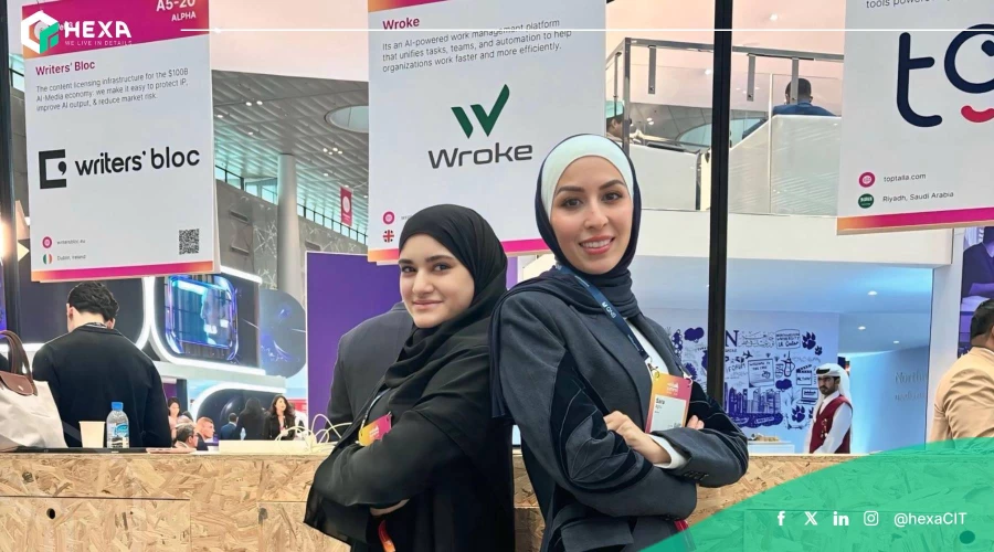 مشاركة منصة Wroke التابعة لهكسا في مؤتمر Web Summit Qatar 2026