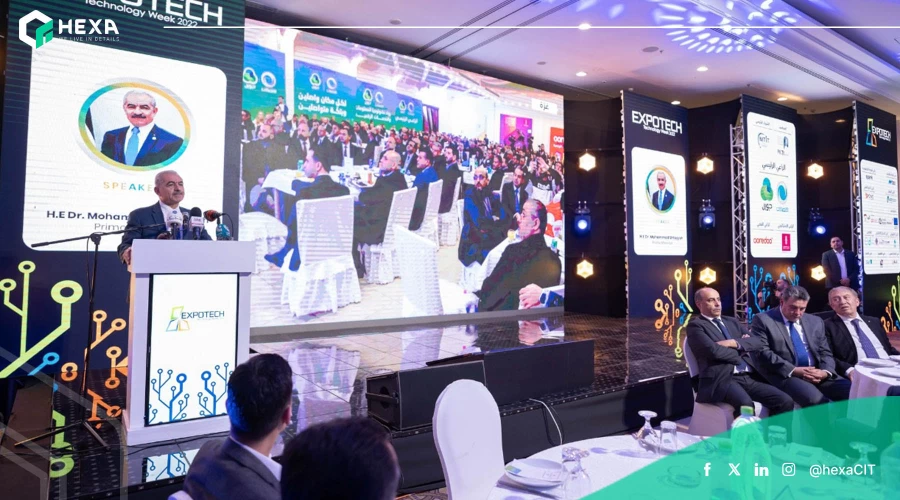 Hexa Participates in the 18th Edition of Palestine Technology Week “Expotech 2022”