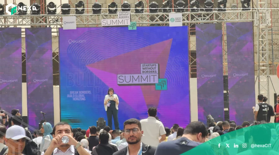 Hexa Showcases at the Startups Without Borders Global Summit in Cairo Amid Gaza Challenges