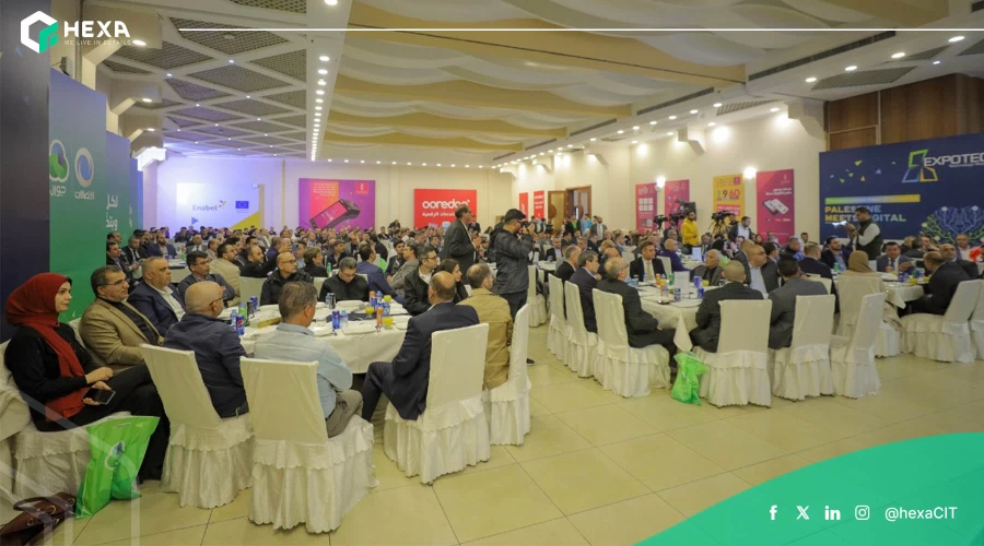 Hexa Participates in the 18th Edition of Palestine Technology Week “Expotech 2022”