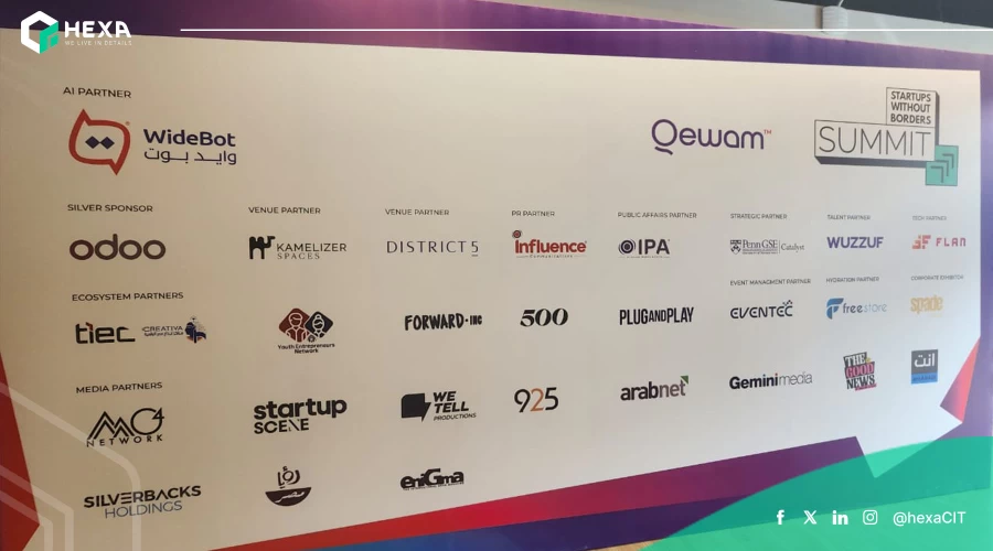 Hexa Attracts Visitors, Media, and Investors at the Startups Without Borders Global Summit in Cairo