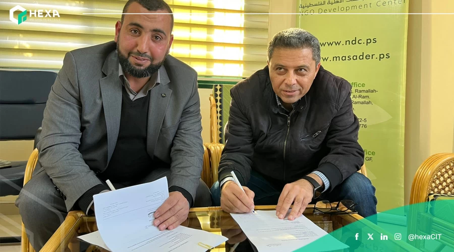 Hexa Signs Contract to Develop Digital Platform for Emergency Social Assistance Project in Gaza
