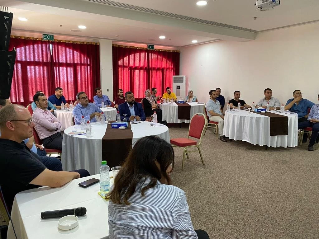 Hexa Company participates in attending a series of training workshops within the project "Support Palestine Eight Outsourcing to German Market and Green Eight Innocent"