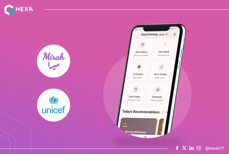 Hexa’s “Mirah” Project Advances to Phase II of UNICEF’s Innovation Call for Women and Girls